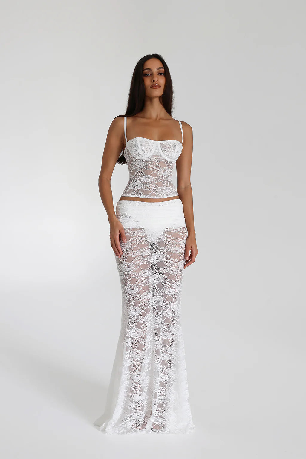 Anabella - Lace Set (Skirt + Top) - Inaya